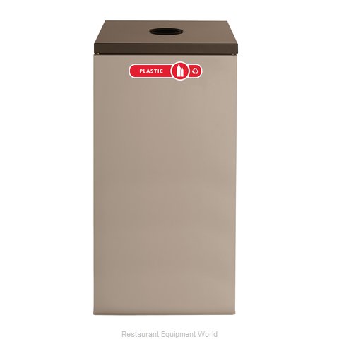 Rubbermaid FGNC30C3 Recycling Receptacle / Container