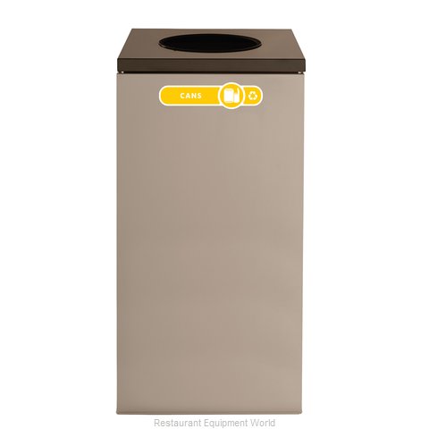 Rubbermaid FGNC30W2 Recycling Receptacle / Container