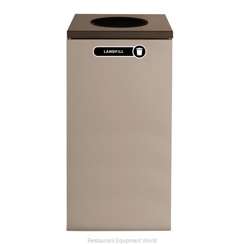 Rubbermaid FGNC30W4 Recycling Receptacle / Container