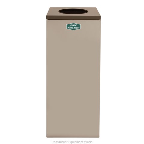 Rubbermaid FGNC36W10 Recycling Receptacle / Container