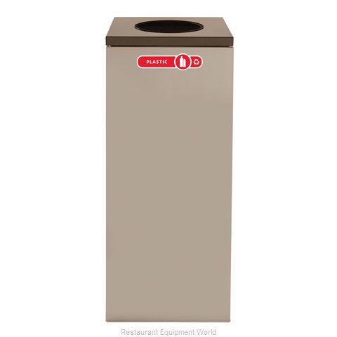 Rubbermaid FGNC36W3 Recycling Receptacle / Container