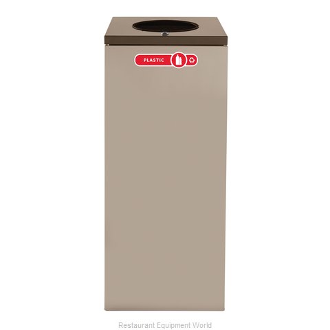 Rubbermaid FGNC36W3L Recycling Receptacle / Container