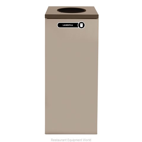 Rubbermaid FGNC36W4 Recycling Receptacle / Container