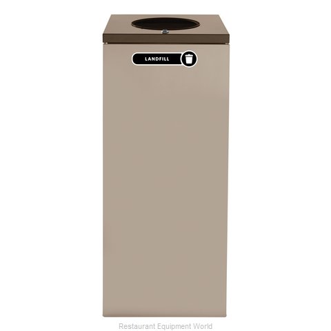 Rubbermaid FGNC36W4L Recycling Receptacle / Container