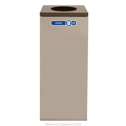 Rubbermaid FGNC36W5 Recycling Receptacle / Container