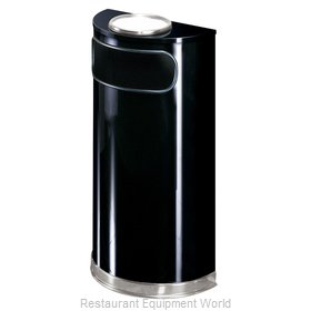 Rubbermaid FGSO8SU20PLBK Ash Tray Receptacle