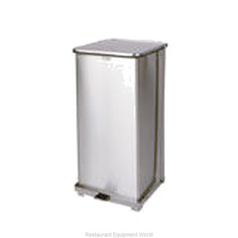 Rubbermaid FGST24SSPL Waste Basket, Metal