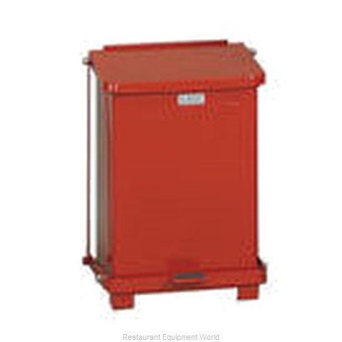 Rubbermaid FGST7EPLRD Waste Basket, Metal