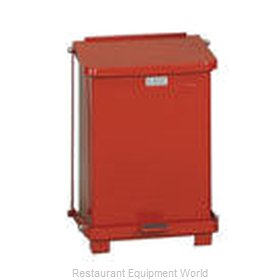Rubbermaid FGST7EPLRD Waste Basket, Metal