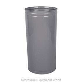 Rubbermaid FGWB2029GR Waste Basket, Metal