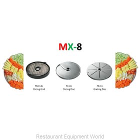 Sammic MX8 Fruit Vegetable Slicer, Cutter, Dicer Parts & Accessories