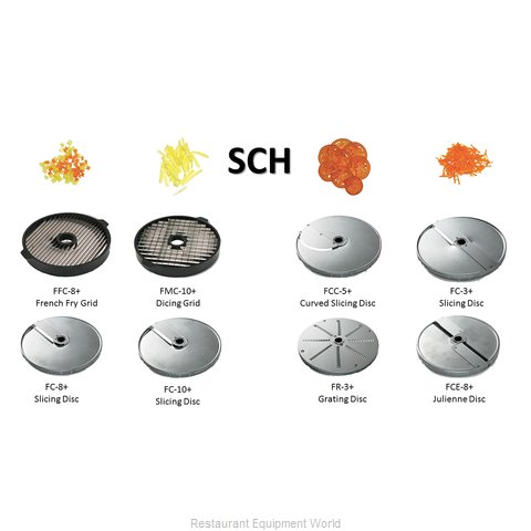 Sammic SCH Fruit Vegetable Slicer, Cutter, Dicer Parts & Accessories (Magnified)