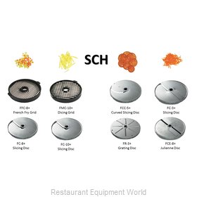 Sammic SCH Fruit Vegetable Slicer, Cutter, Dicer Parts & Accessories