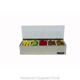 San Jamar B4155L Bar Condiment Server, Countertop