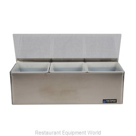 San Jamar B6183L Bar Condiment Server, Countertop
