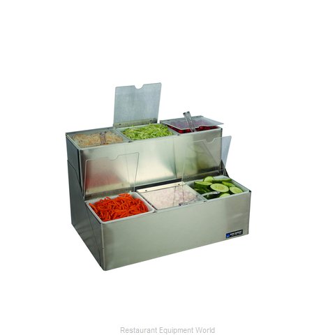 San Jamar B6706INL Condiment Caddy, Countertop Organizer