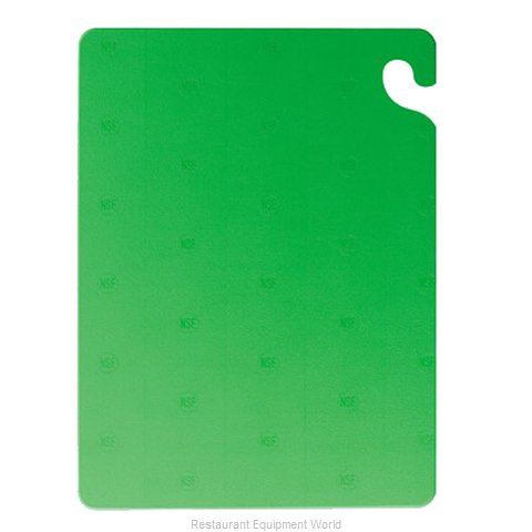 San Jamar CB121812GN Cutting Board, Plastic