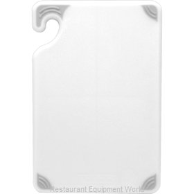 San Jamar CBG121812WH Cutting Board, Plastic