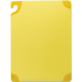 San Jamar CBG121812YL Cutting Board, Plastic