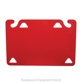 San Jamar CBQG1218RD Cutting Board, Plastic