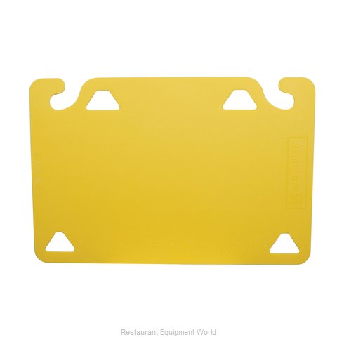 San Jamar CBQG1218YL Cutting Board, Plastic