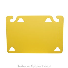 San Jamar CBQG1218YL Cutting Board, Plastic