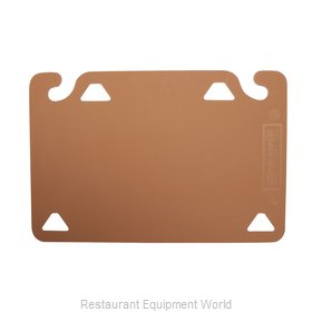 San Jamar CBQGSC1218BR Cutting Board, Plastic