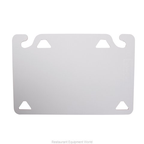 San Jamar CBQGSC1218WH Cutting Board, Plastic