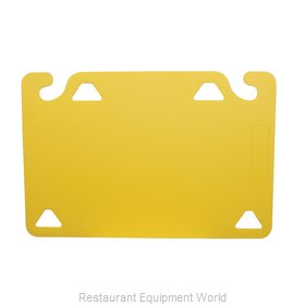 San Jamar CBQGSC1218YL Cutting Board, Plastic