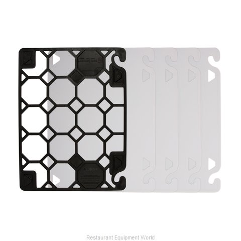 San Jamar CBQGSCDK1520 Cutting Board, Plastic