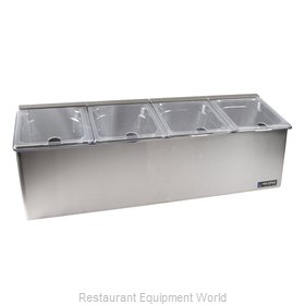 San Jamar FP8245NL Condiment Caddy, Countertop Organizer
