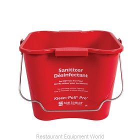 San Jamar KPP256RD Bucket