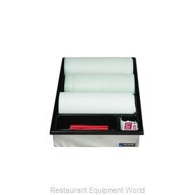 San Jamar L2100 Lid Dispenser, Countertop