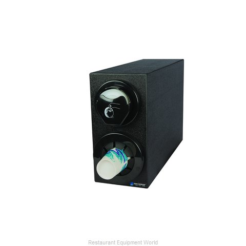 San Jamar L22C2951BK Cup Dispensers, Countertop (Magnified)