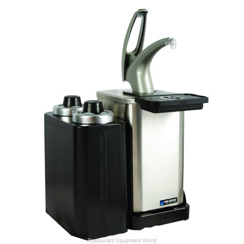 San Jamar MODP4900CC Condiment Dispenser, Pump-Style