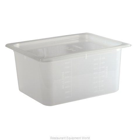 San Jamar MP12 Food Pan, Plastic