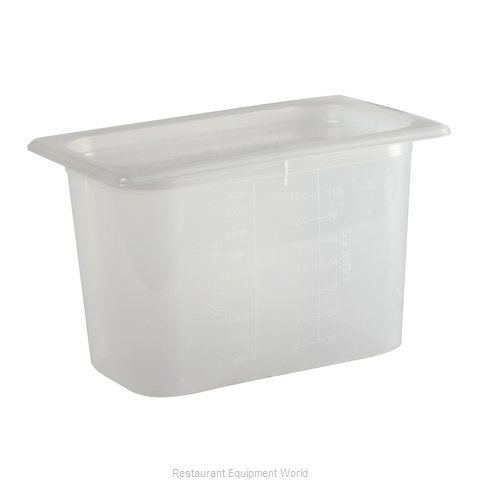 San Jamar MP14 Food Pan, Plastic