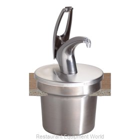 San Jamar P4710 Condiment Dispenser, Pump-Style