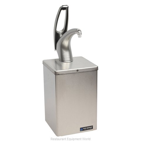 San Jamar P4800 Condiment Dispenser, Pump-Style