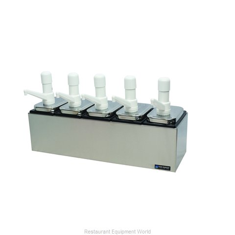 San Jamar P9715 Condiment Dispenser, Pump-Style