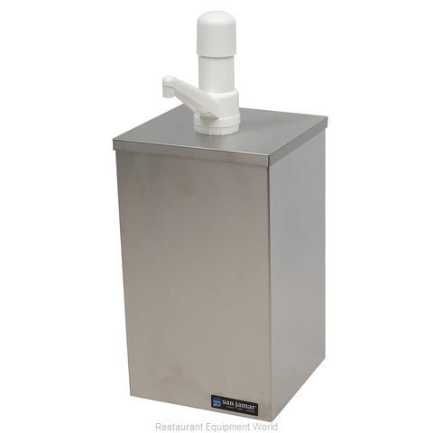 San Jamar P9800 Condiment Dispenser, Pump-Style