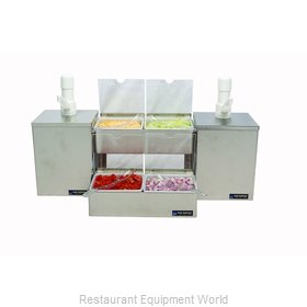 San Jamar P9825 Condiment Dispenser, Pump-Style