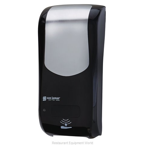 San Jamar SH970BKSS Soap Dispenser (Magnified)