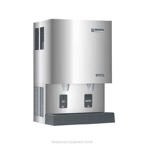 Scotsman MDT5N25A-1 TouchFree Air-Cooled Flake Ice Maker and Dispenser