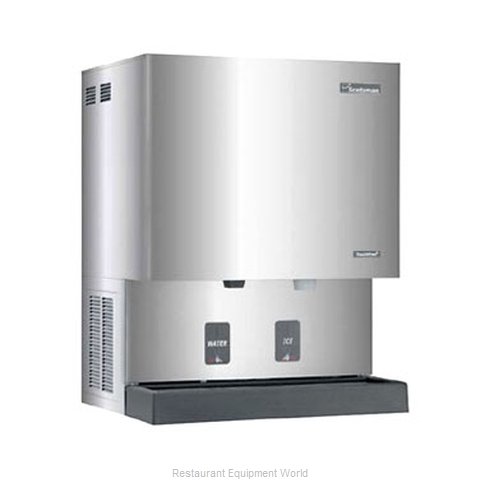 Scotsman MDT6N90A-1 TouchFree Air-Cooled Flake Ice Maker and Dispenser