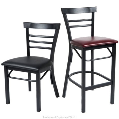Selected Furniture 166-DARKMAHOGANY Chair