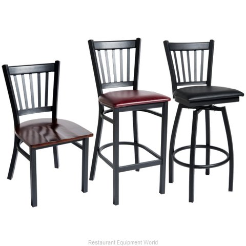 Selected Furniture 309-BS-BLACK Bar Stool