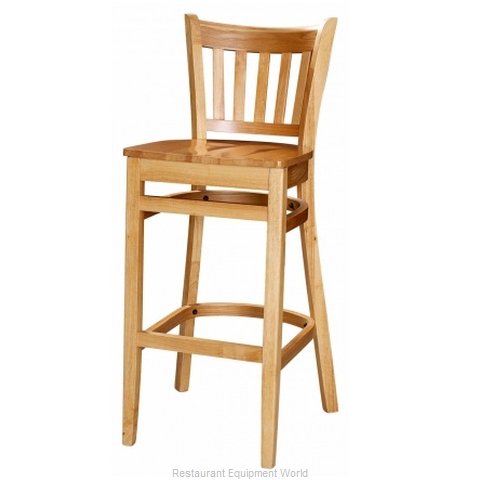 Selected Furniture 3545BS-CH-WINE Wood-frame Bar Stool