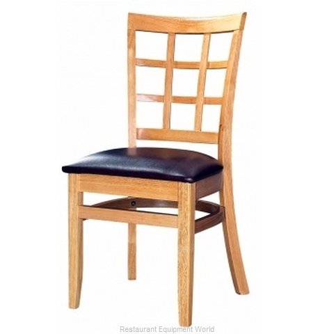 Selected Furniture 4080-NA-WINE Wood-frame Chair