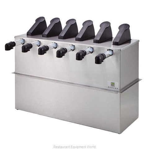 Server Products 07550 Topping Dispenser, Ambient